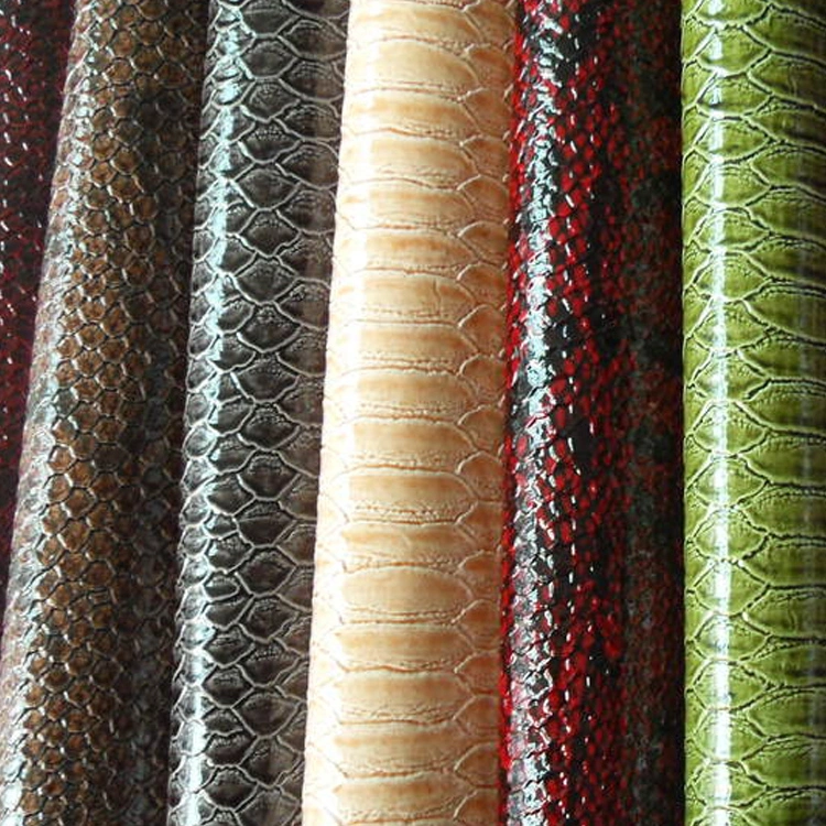 Upholstery Leather PVC Leather Emboosed Leather for Sofa Chairs