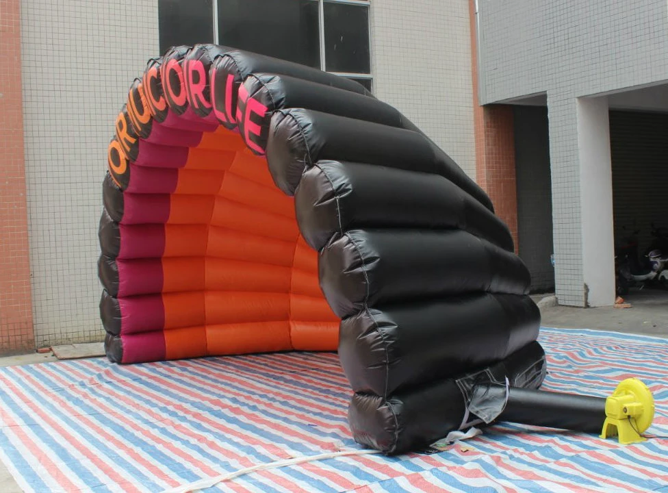 Portable Inflatable Shell Dome Tent as Stage Cover