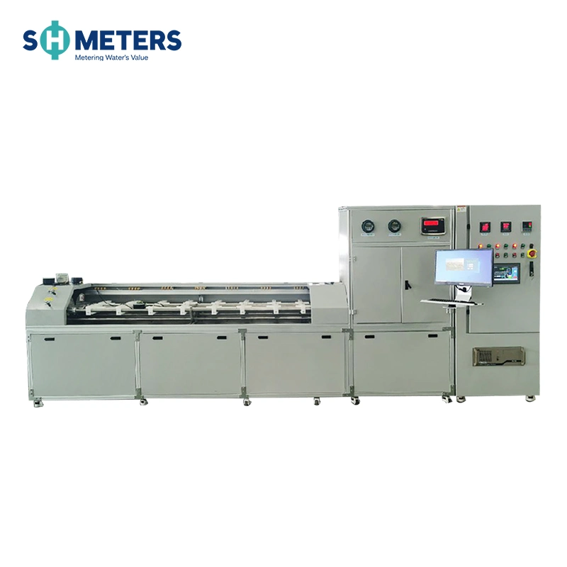 SS304 Material Complete Automatic Type Ultrasonic Water Meter Test Bench