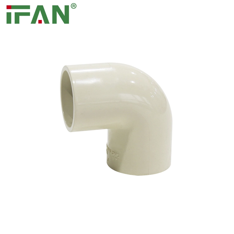 Ifan CPVC Fitting Beige Color 1/2"-2" Elbow Tee CPVC Pipe Fitting