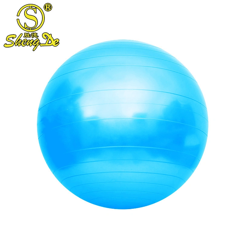 Fashion Sport Gym Printing Organic 4*6*9 PVC Foam Yoga Ball