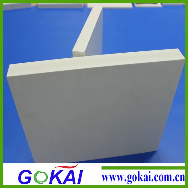 Gokai grosso B1 Retardancy chama Celuka PVC de 5 mm da placa de espuma/folha material PVC