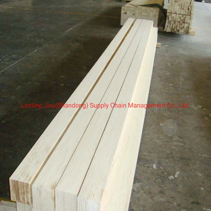 E0 Laminated Veneer Lumber LVL Plywood Board for Bed Slat Furniture Door Frame and Drawer / Poplar Pine Veneer LVL Timber