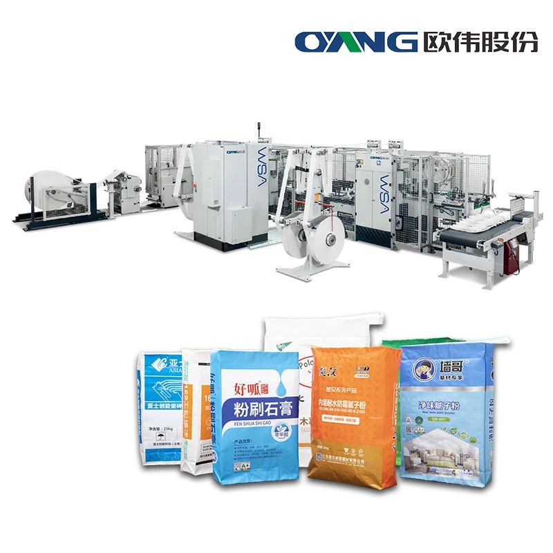 Ultrasonic Sealing Forming Allwell China Packaging Valve Bag Machine Wsa