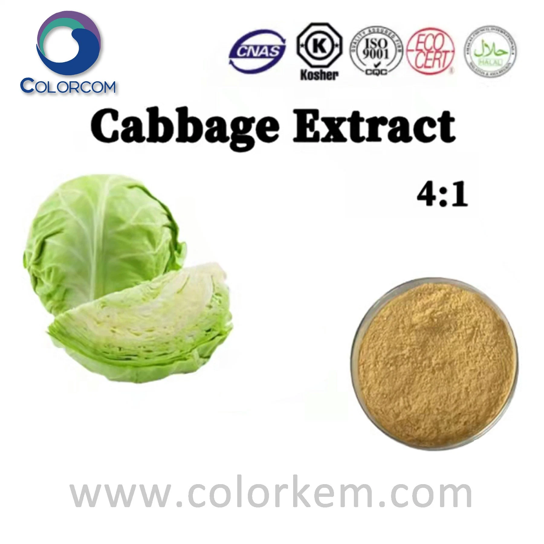 Green Cabbage Extract 89958-12-3 Free Sample