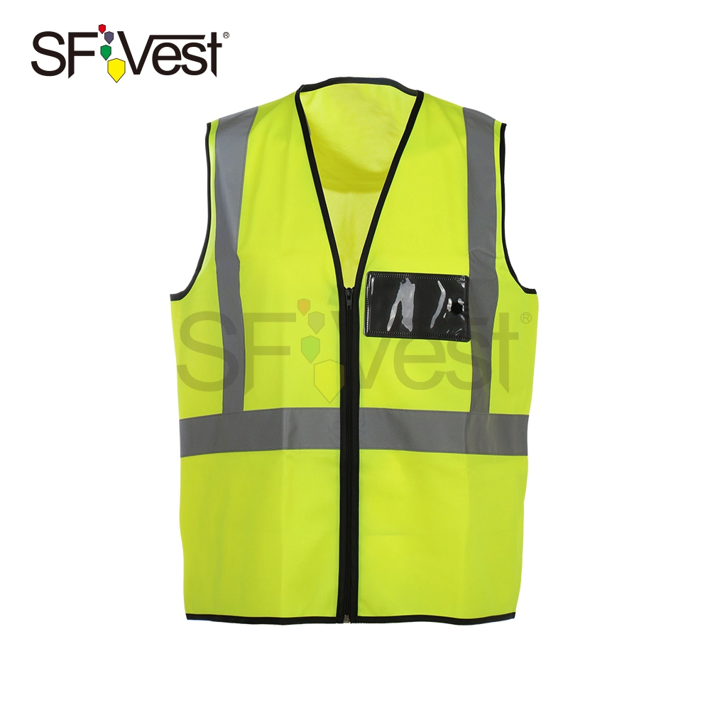 Safety Equipments for Construction Site Hi Visibility Reflective Vest Africa Airport Traffic Roadway Warning Security Vests PPE