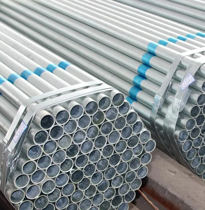 Ms Steel ERW Carbon ASTM A53 Galvanized Iron Pipe Welded Sch40 Pipe Galvanized Steel for Building Material