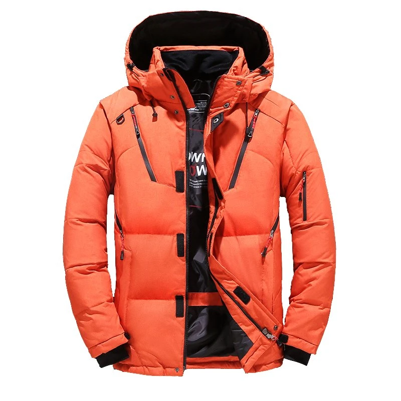 Winter Outdoor Down Jackets for Men Windbreaker Ski Coats