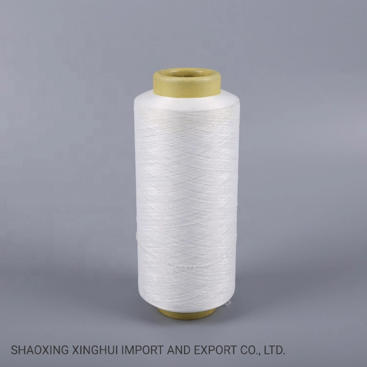 Factory Supplier Soft Air Covered 150d/48f+40d Spandex Acy Recycle with Grs Certification Yarn for Weaving