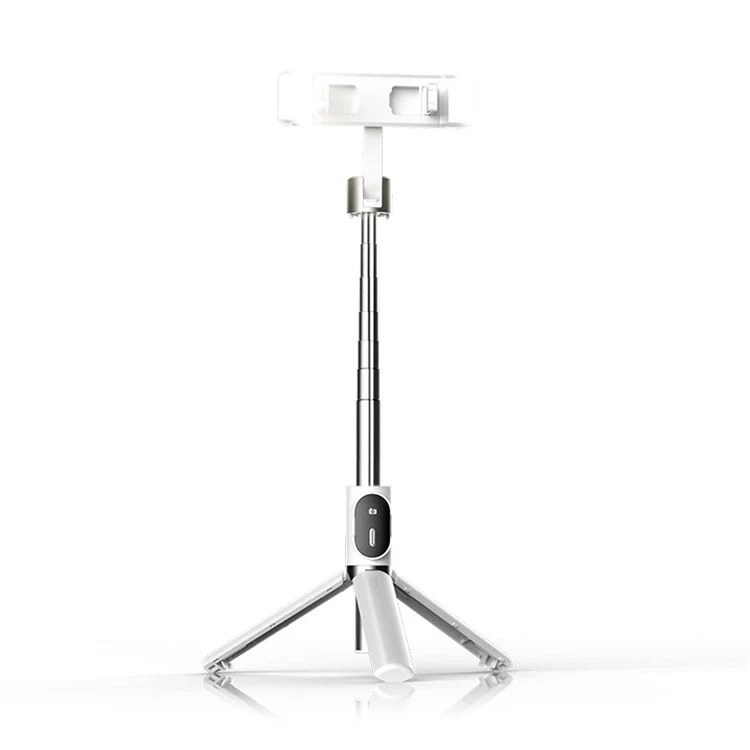 P60d Selfie Stick Tripod de relleno de luz mando a distancia portátil Selfie retráctil de belleza que llena la luz