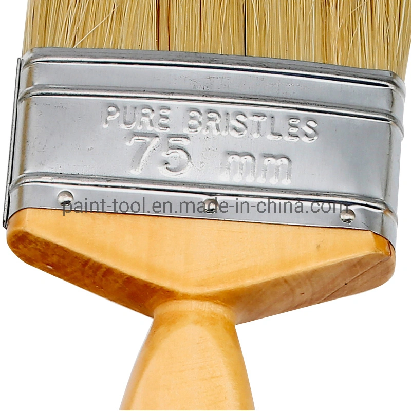 China Wholesale/Supplier Wooden Handle Bristle Paint Brush Cleaning Tool