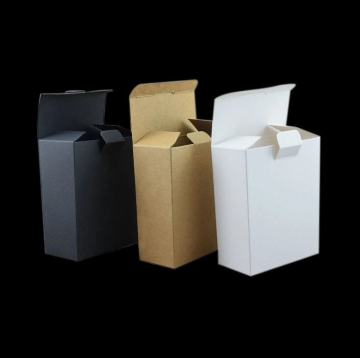 China reciclables Kraft marrón personalizada Arte plegable Embalaje de papel Cajas de Regalo