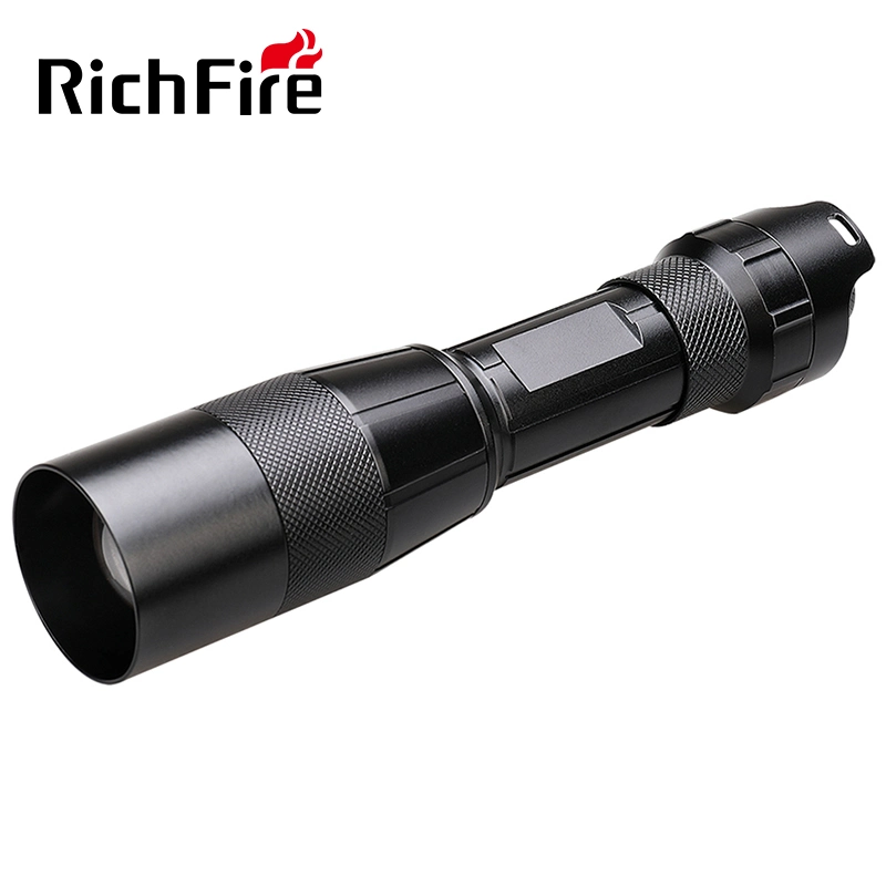 850nm Infrared Flashlight Aluminum Alloy Military Style Hunting Flashlight 18650