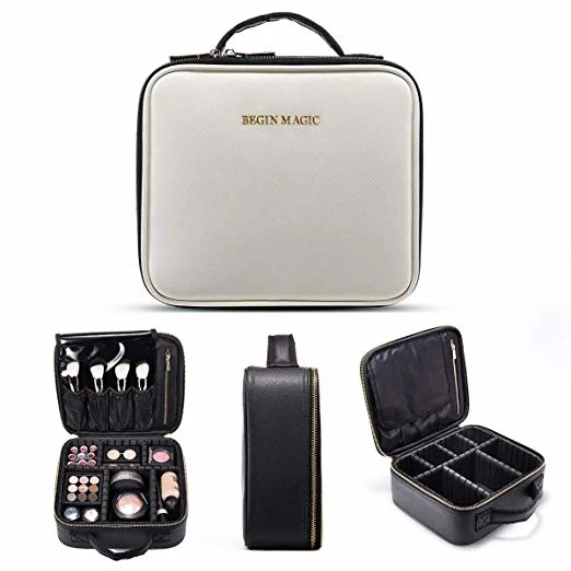 Factory Customized Makeup Case Big Volume Travel Portable Eye Shadow Storage Case