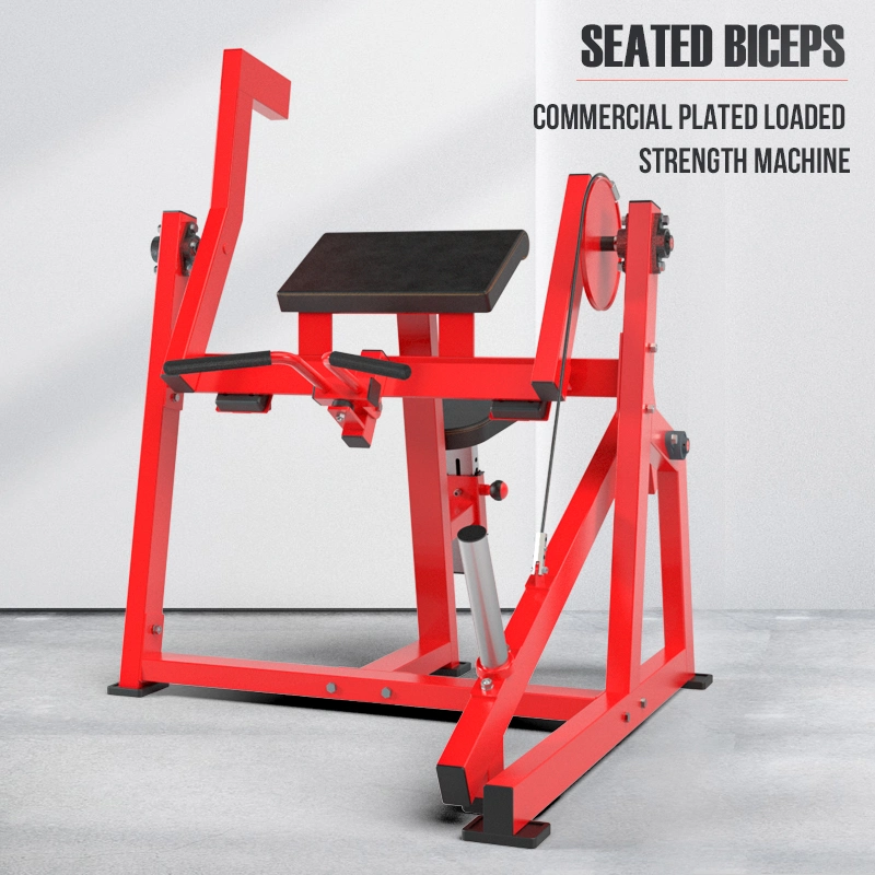 Biceps Machine Commercial Fitness Equipment Gym Fitness Machine Hammer Strength Equipment