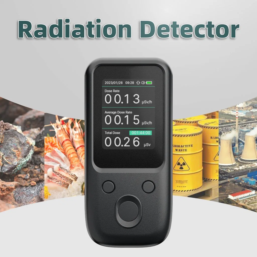 Radioactive Nuclear Radiation Detector Can Measure and Display Both Dose Rate and Cumulative Dose Real Time for Food Detection