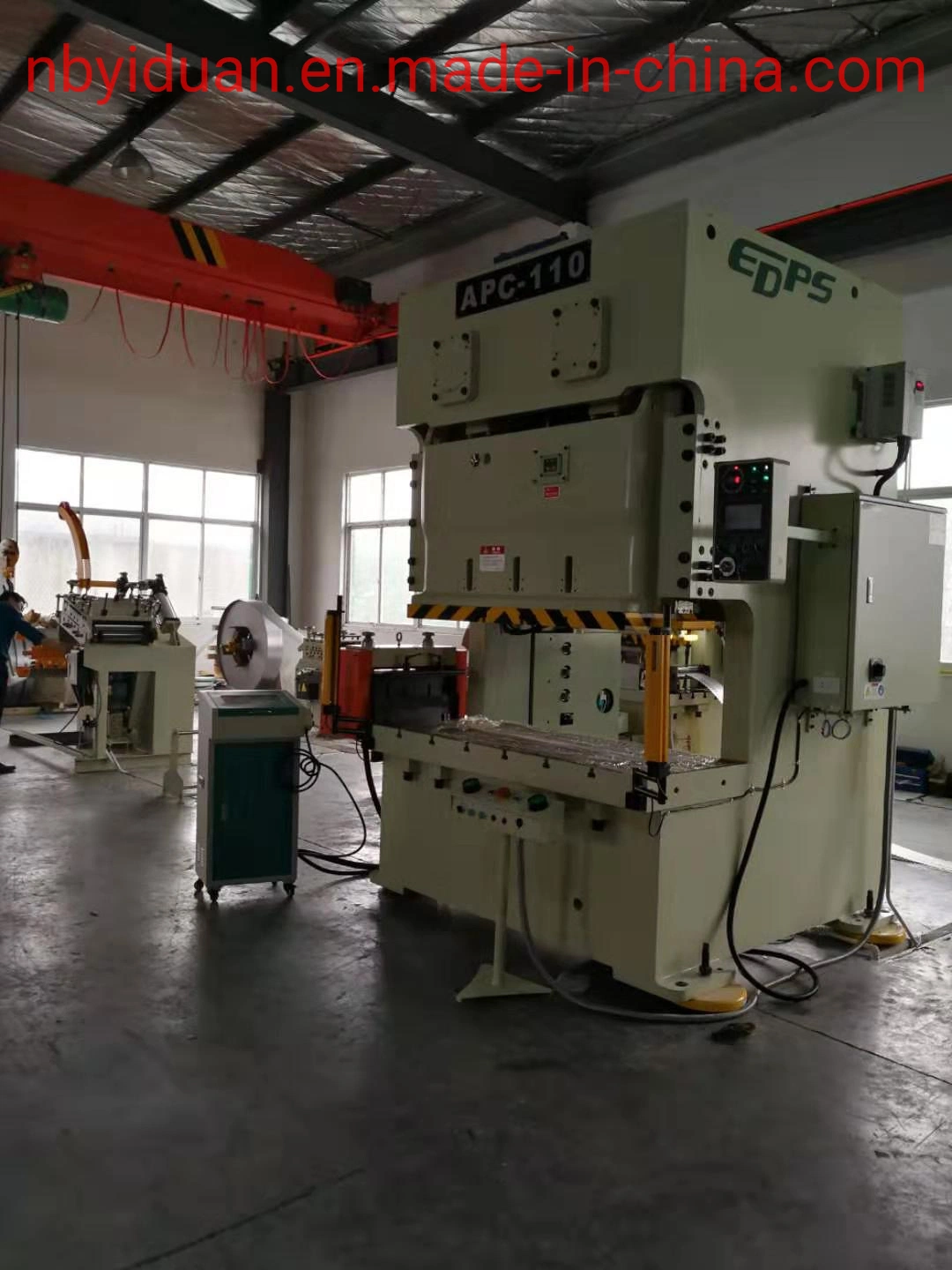 110 H Ton Double Crank Precision C Frame High Speed Power Punching Metal Stamping Press Machine