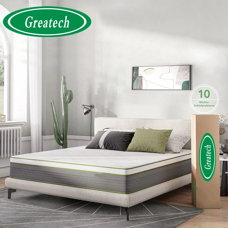 Hot Sale Natural Latex King Size Memory Foam Mattress 5 Star Hotel Mattress Home Soft Memory Foam Spring Mattress