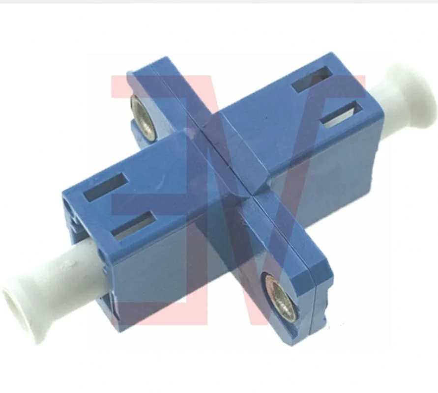 LC/PC to LC/PC Single Core Sc Type Flange Fiber Optical Adapter