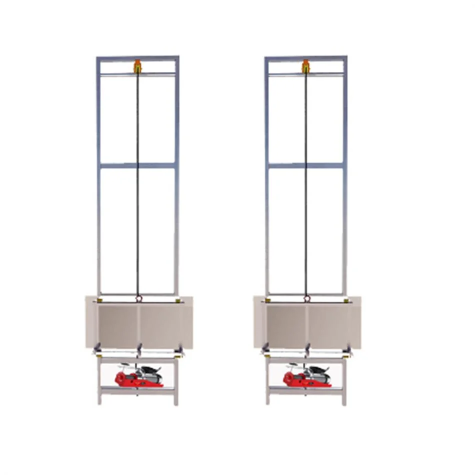 Portable 16m 52FT Construction Elevator Glass Window Door Installation Electric Lifting Equipment with Bulk Price