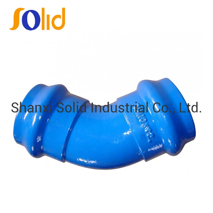 PVC Pipe Equal Round Shape Double Socket Fusion Bonded Epoxy Bend Elbow