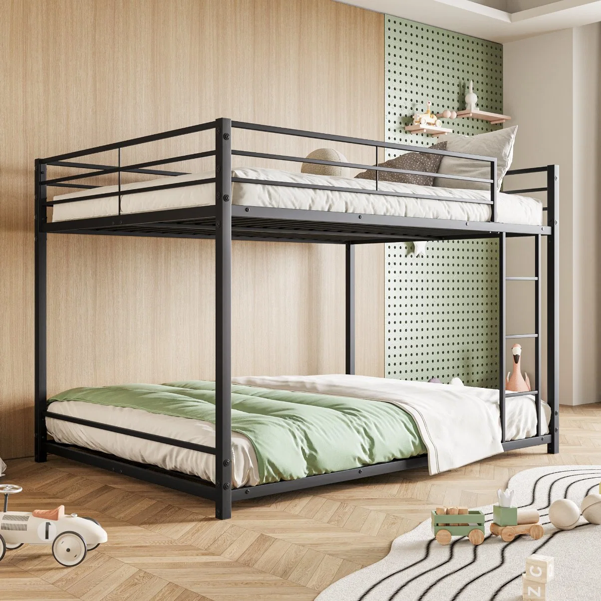 Simple Iron Bunk Bed Modern Adult Children High and Low Bed