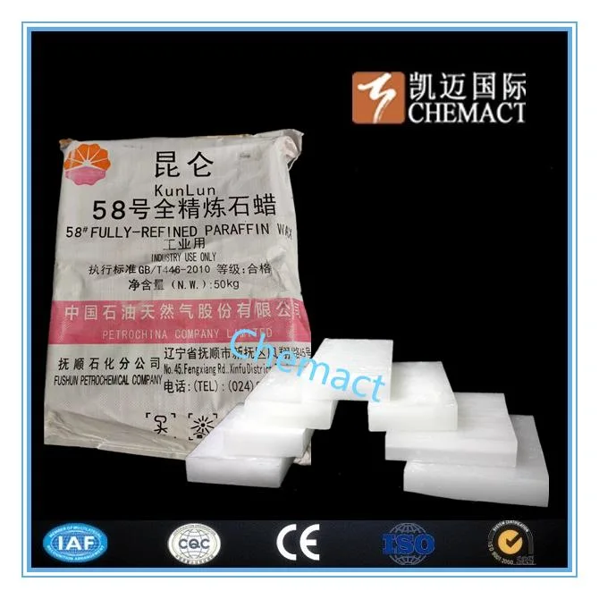 Kunlun Brand Fully Refined Paraffin Wax /Paraffin Wax