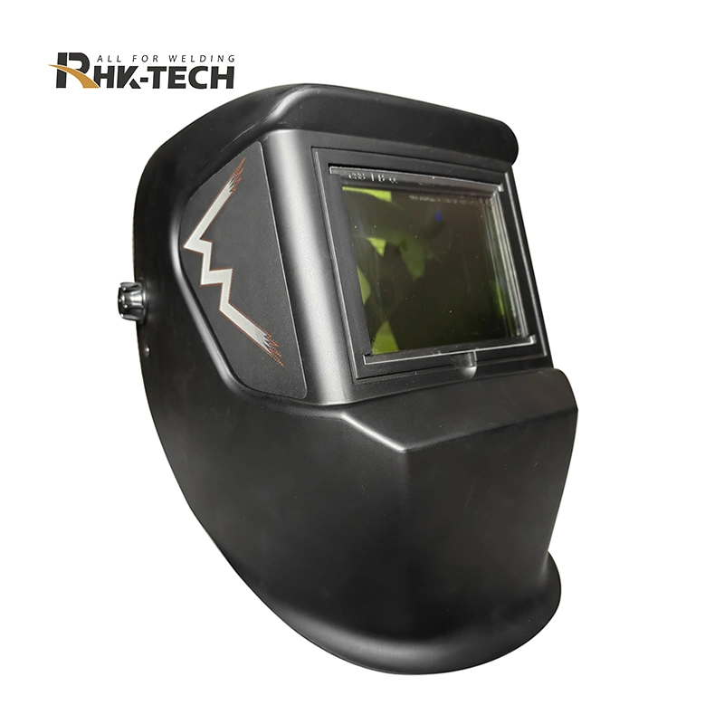 Rhk 2023 CE Absorbing Laser Radiation 900-1080 Lb6 IR Lb7 Laser Mask Full Face Safety Black Automatic Fiber Laser Welding Helmet