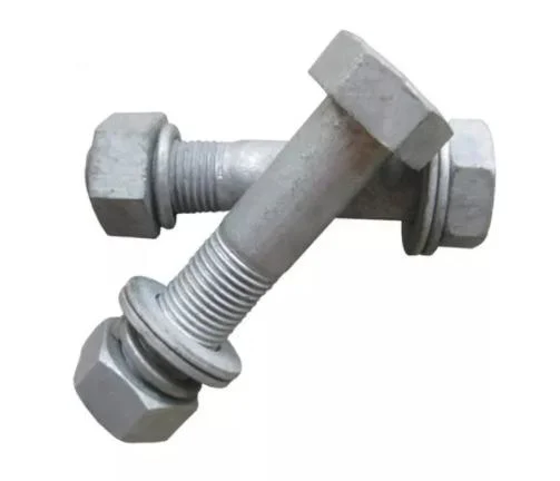 Made in China Hot DIP Galvanized Grade 8.8 Hex Head Bolts and Nuts Fasteners