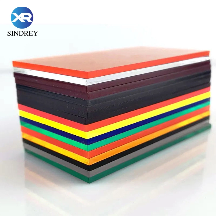 Hot Sale 2mm 3mm 5mm Thick Customized Colour Solid Cast Clear Acrylic Sheet for Fashion Bathtub and Kitchen Door Decoration