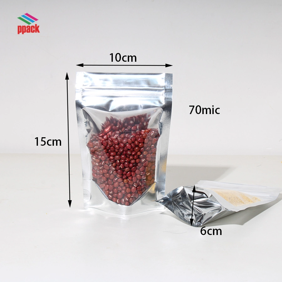 Sample Free Flexible Food Metalized Stand up Zipper Pouch for Nuts Made in China Manufacture