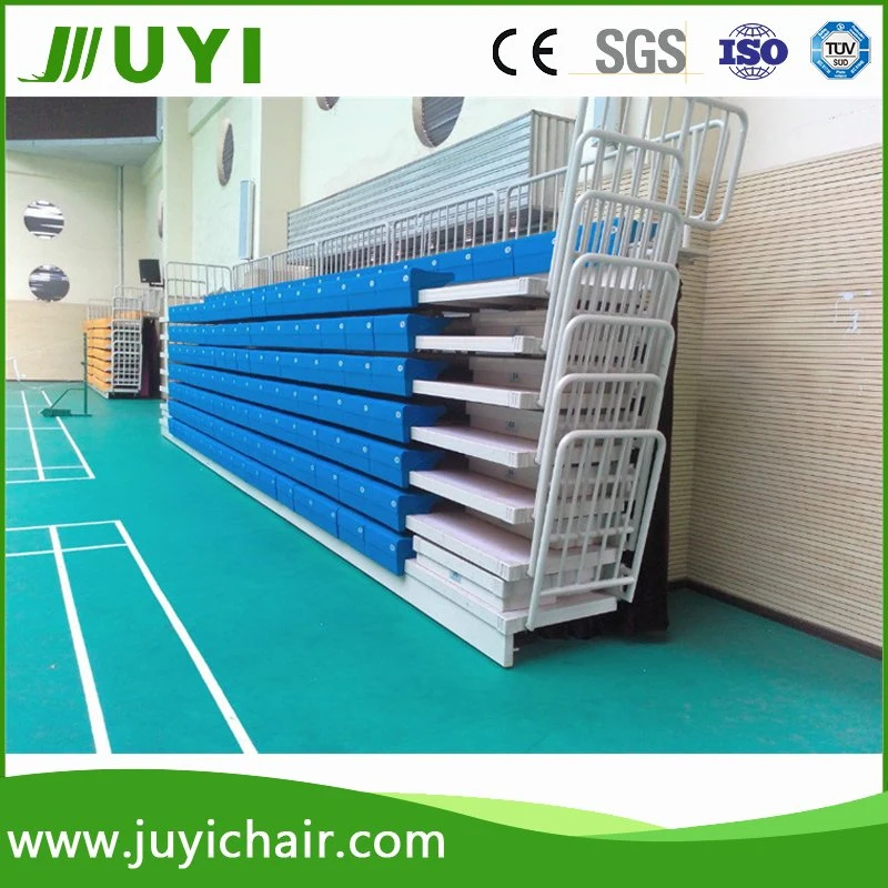 Jy-750 Factory Price Retractable Telescopic Bleacher Grandstand Seating System Automatic Indoor Plastic Sport Stadium Steel Bleachers Seats