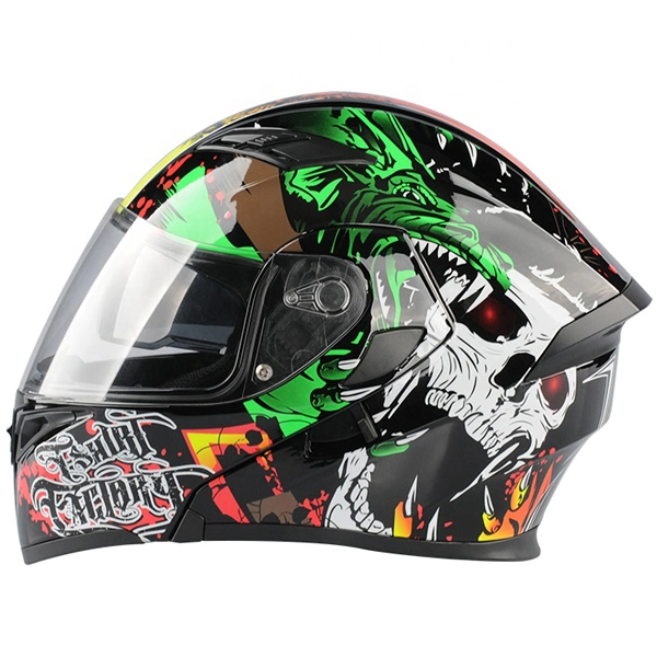 DOT FMVSS 218 carreras de motos de alta calidad casco modular