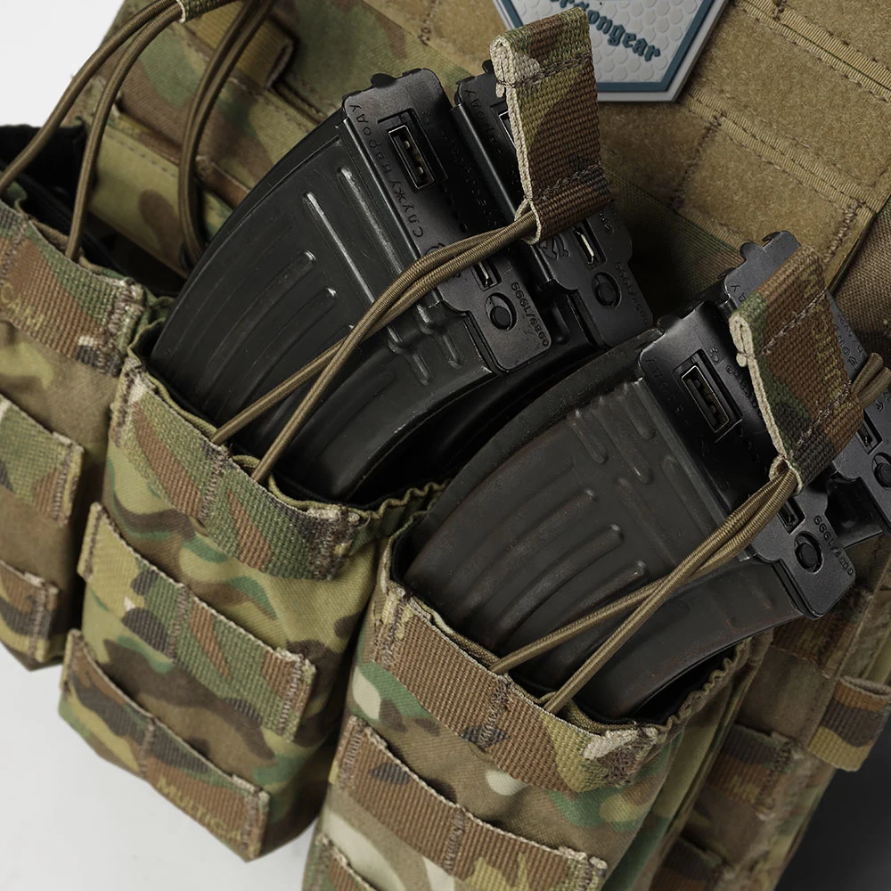 Emersongear 500d Cordura Nylon Open Top Mag Pouch 7.62 Rifle Molle Tactical Magazine Pouch