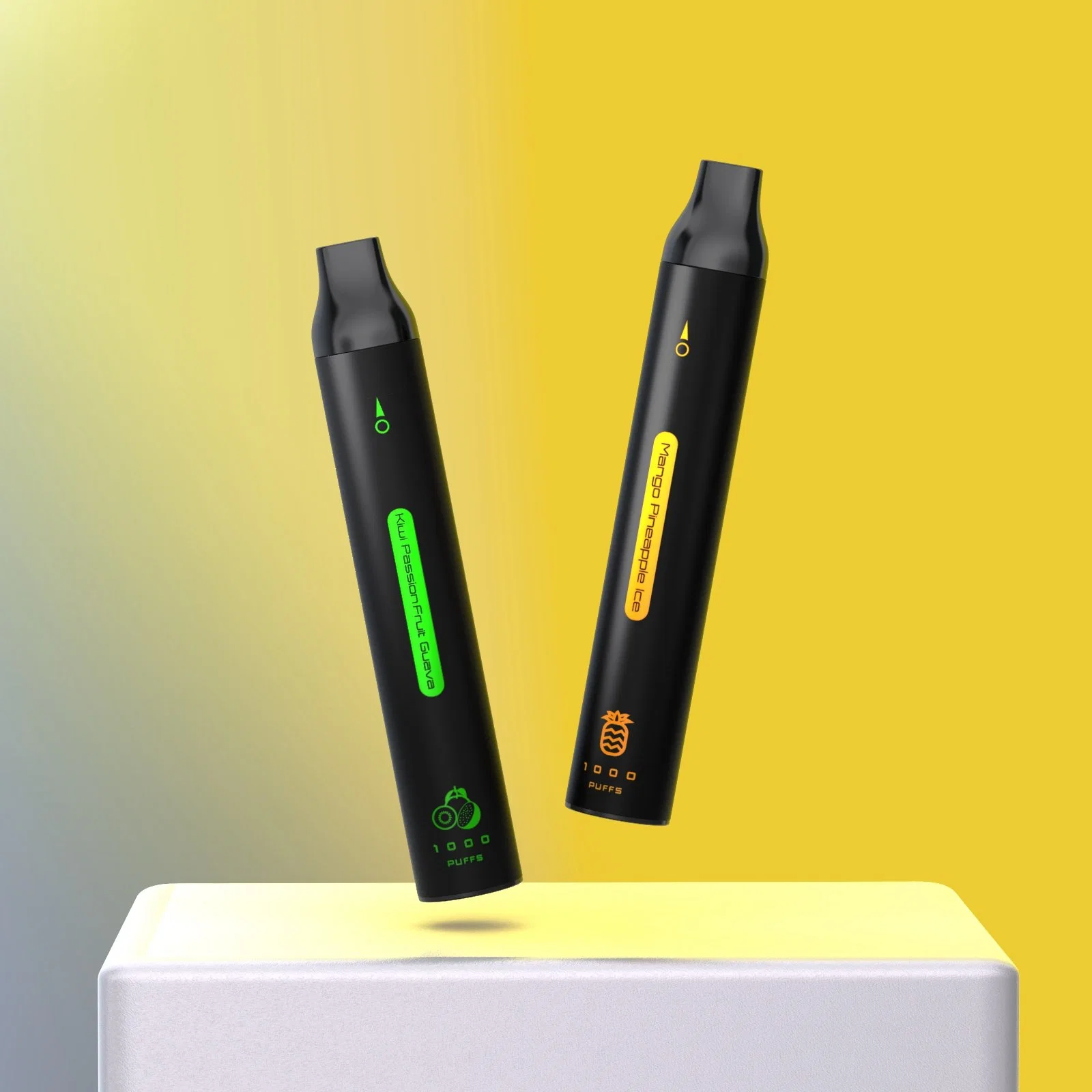 Prix de gros de la batterie rechargeable vide e-cigarette Pod 600 800 1200 1500 bouffées 2 ml de liquide Vape stylo jetable