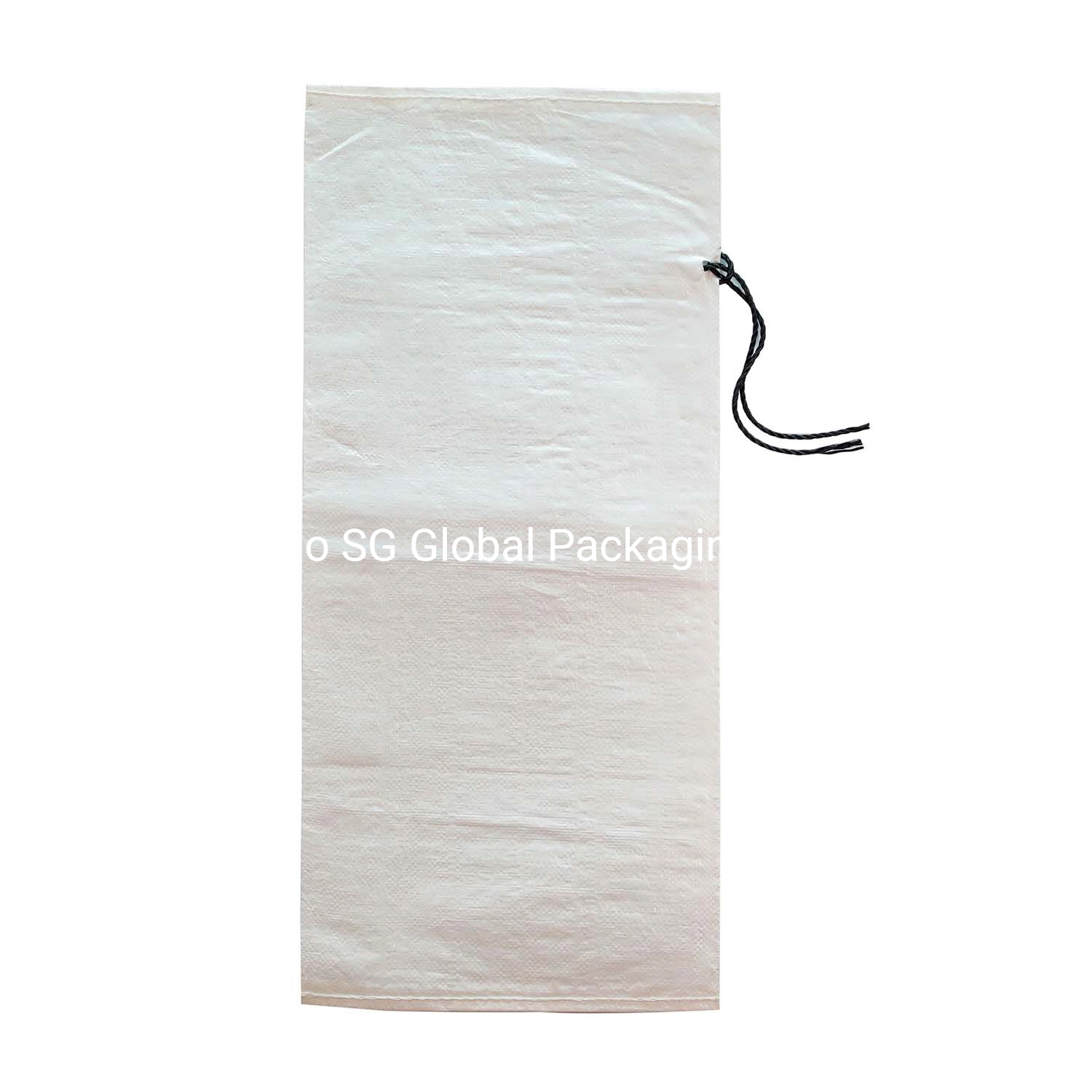 Anti-UV Sand Bag with Tie String PP Virgin Recycled Anti-Flood Recyclable Poly Plastic Woven Bag