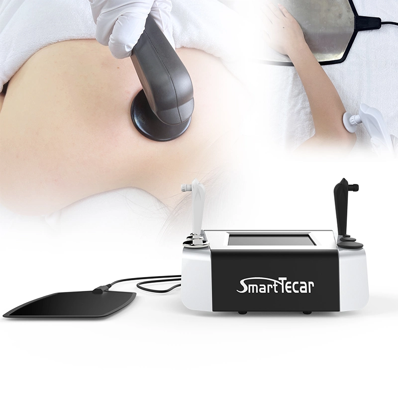 Smart Tecar Ret Cet RF Shockwave Diathermy Physiotherapy 448kHz Tissue Regeneration Therapy Machines