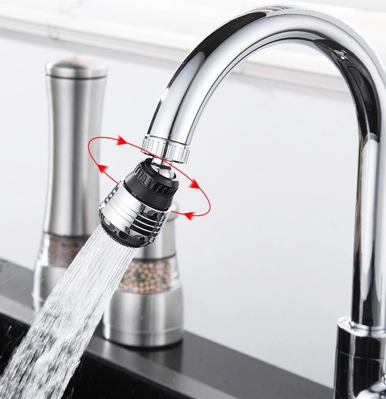 Robinet à eau haute qualité rotatif à économie d'eau AERATEUR de bubbler d'eau Robinet pivotant adaptateur de filtre de buse Accueil Accessoires de cuisine