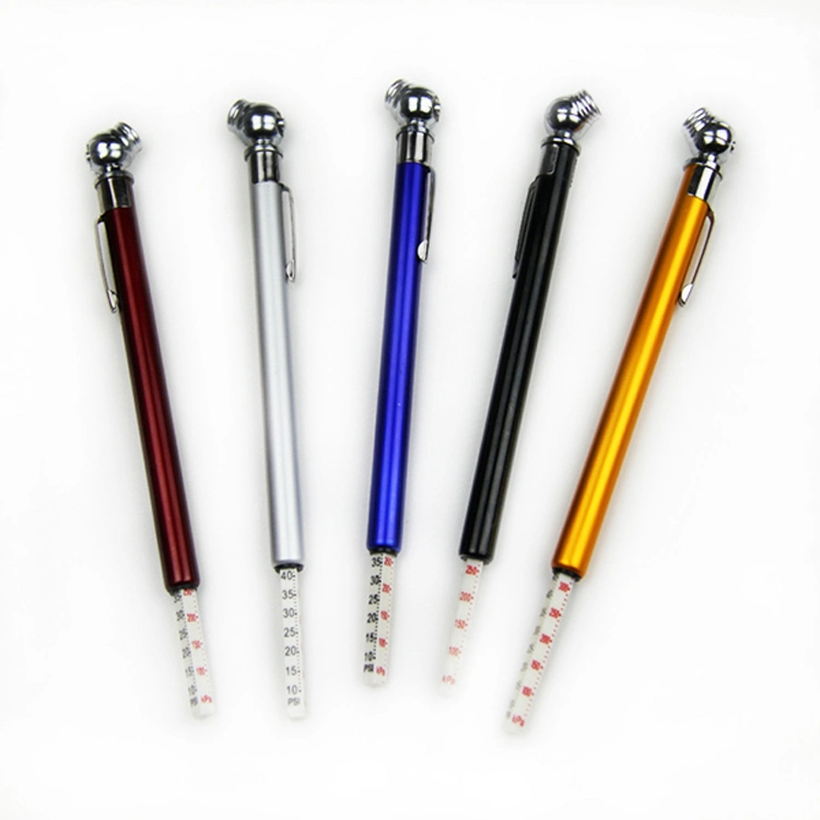 Pencil Tire Pressure Gauges Colorful Rule Meter