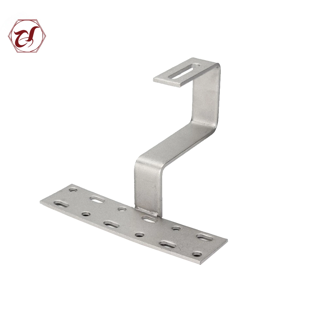 Photovoltaic SS304 Adjustable Panel Solar Panel Mounting Brackets Stainless Steel Pantile Solar Roof Hook