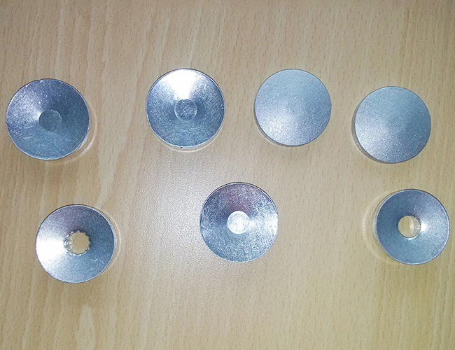 1070 pin de aluminio y aluminio hoja círculo