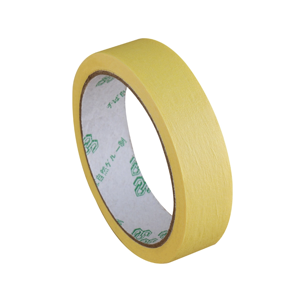 Hochwertiges Weißes Gelb Buntes Papier Masking Tape, Automotive Washi Crepe Papier Masking Tape