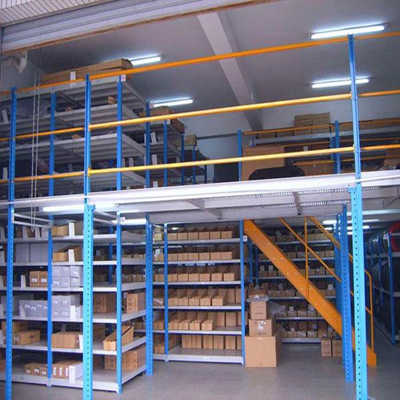 Multi-Tier Warehouse Storage Racking System Q235 Steel Mezzanine Floor