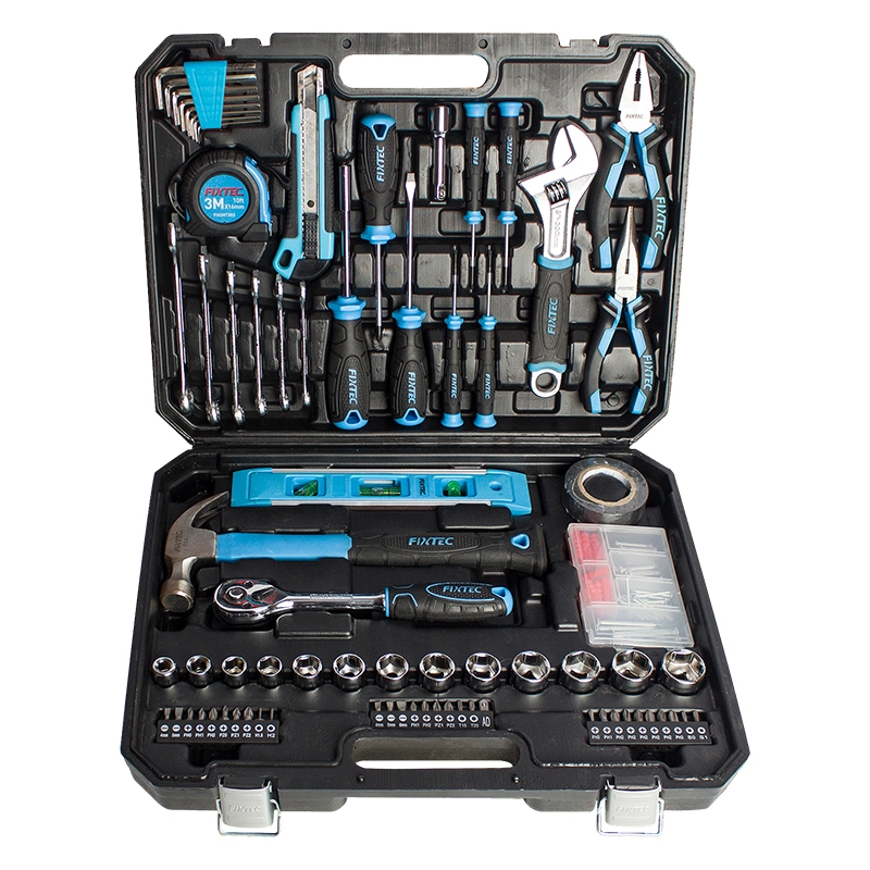 Ménage Fixetc 234pcs Blue part Auto Repair Boîte à outils Outils d'alimentation Portable Set Home Tool Kit défini
