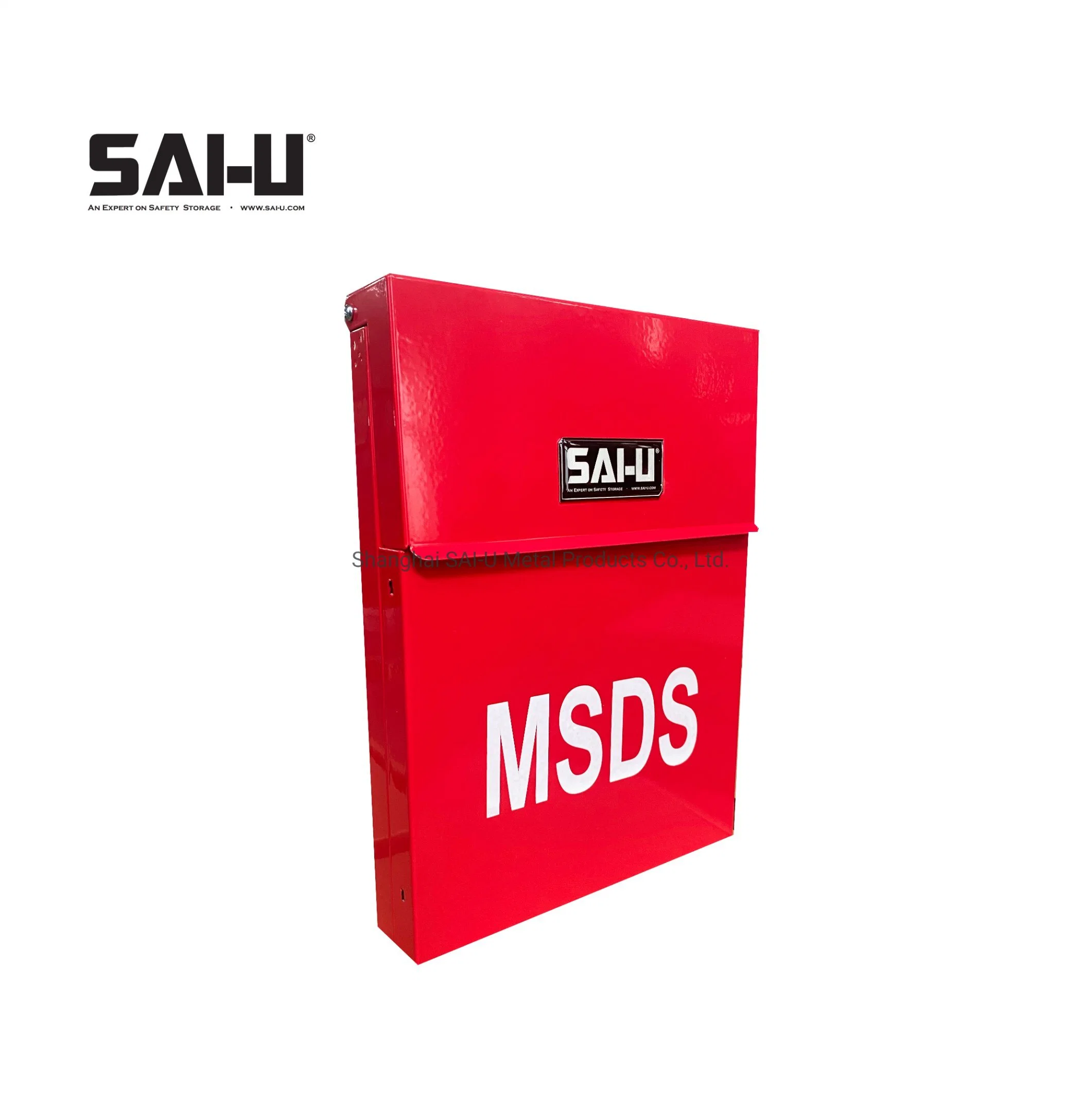 Sai-U MSDS Datos caja con tapa cajas de almacenamiento de documentos en la pared accesorios SC0007L