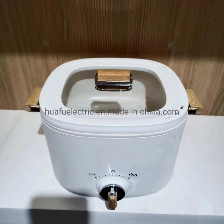 Cocina eléctrica 2.5L sartén eléctrica Cocina Rápida Cocina Multi olla de cocina Electrodomésticos Hogar