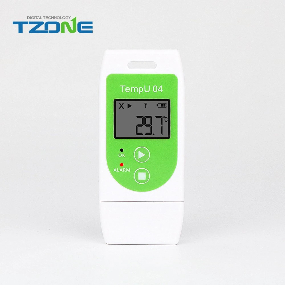 USB Temperature Sensor Waterproof Container Temperature Recorder