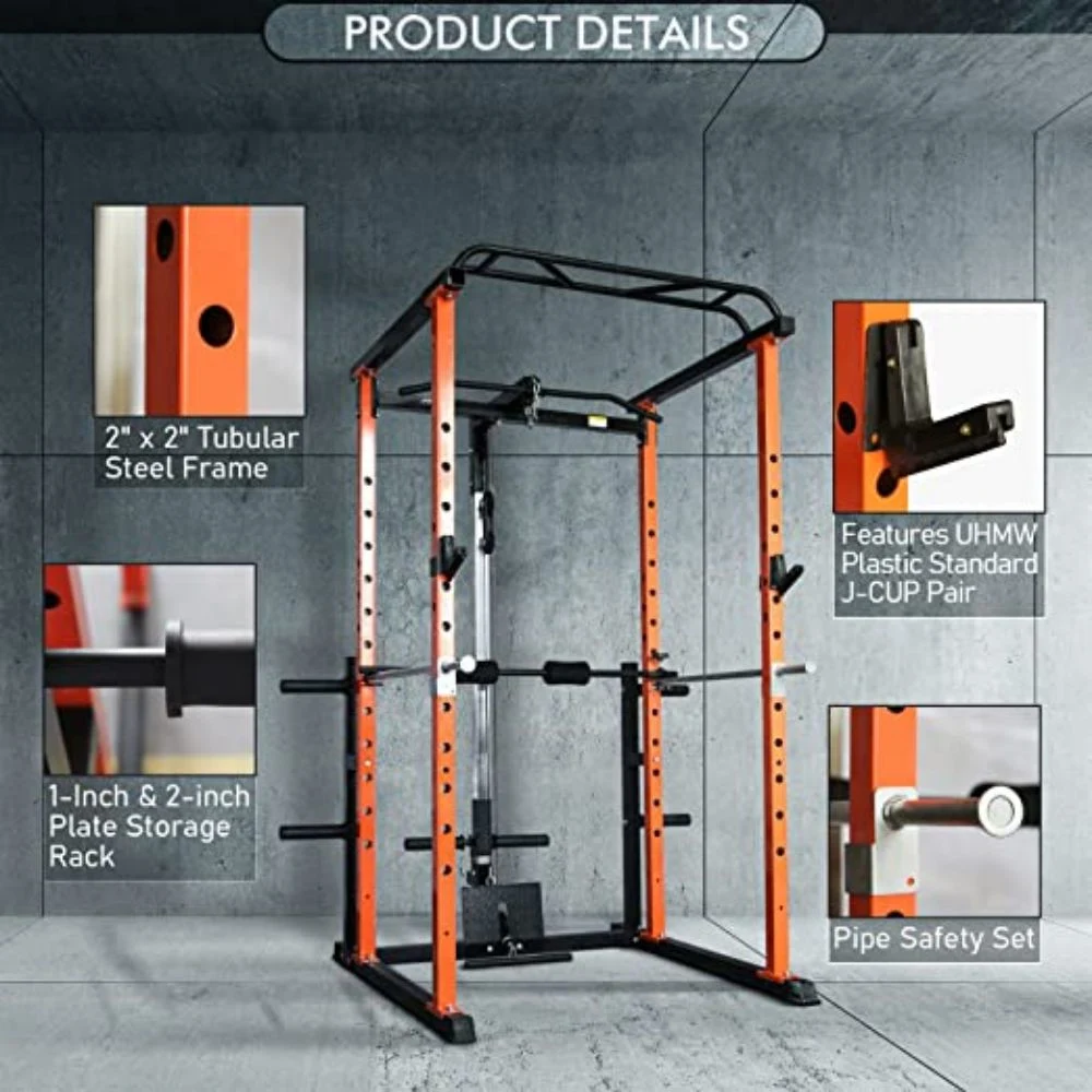 Hot Sales Power Rack Kraft Training Squat Rack Einstellbare Turnhalle Fitnessgeräte