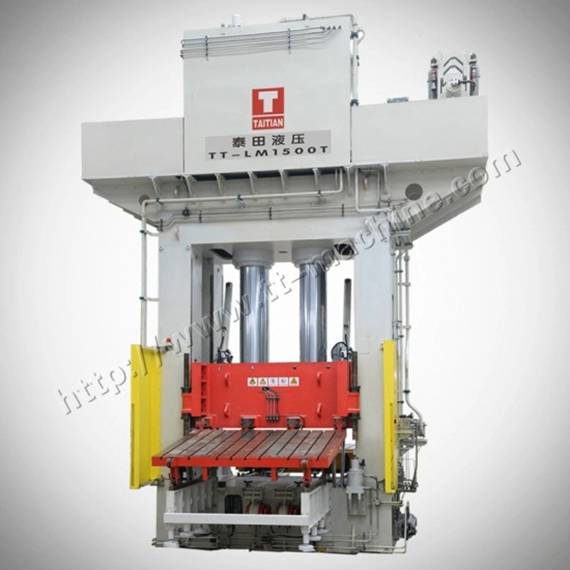La prensa hidráulica de detección de manchas de 1500 toneladas estándar CE.