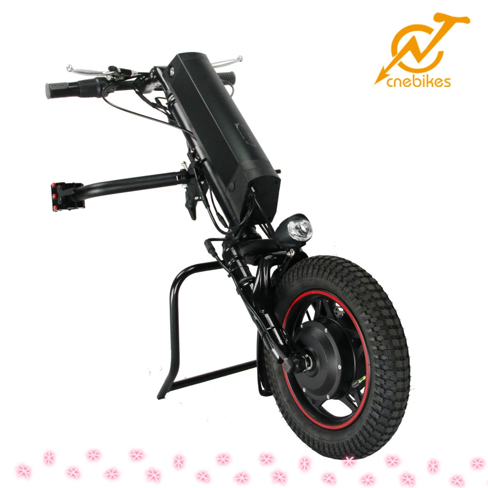 Patente comunitária 36V 350W E-Handcycle cadeira de rodas 36V 9Ah Bateria